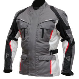 Pánská textilní moto bunda Cyber Gear Tour Long, šedá