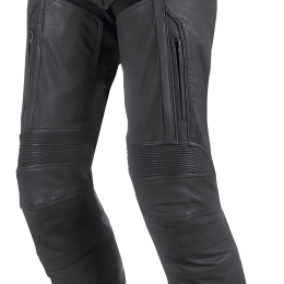 Dámské kožené moto kalhoty Spark Virginia, černé