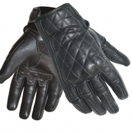 Dámské kožené moto rukavice Spark Lady Isabelle, černé
