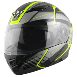 Moto helma Yohe 950-16, Black, Fluo