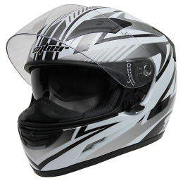 Moto helma Cyber US-80, šedá