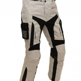 Pánské textilní moto kalhoty Spark GT Turismo, světlé