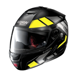 Moto helma Nolan N90-2 Euclid N-Com Flat Black 27