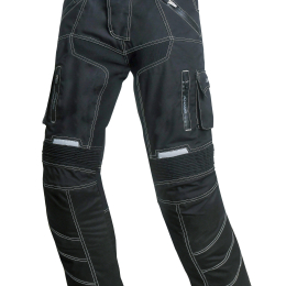 Pánské textilní moto kalhoty Spark Pero, černé