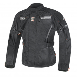 Pánská textilní moto bunda Spark Tonga, černá