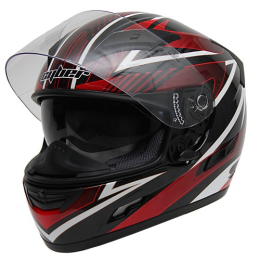 Moto helma Cyber US-80, červená