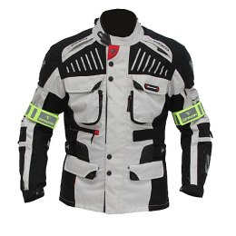 Pánská textilní moto bunda Spark GT Turismo, světlá