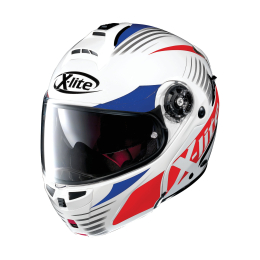 Moto helma X-Lite X-1004 Nordhelle N-Com Metal White 19