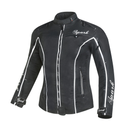 Dámská textilní moto bunda Spark Nora, černá