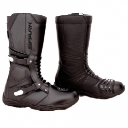 Cestovní moto boty Spark Raiden, černé