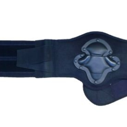 Ledvinový pás Spark lamelový, černý