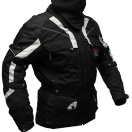 Pánská textilní moto bunda Spark Adventure, černá