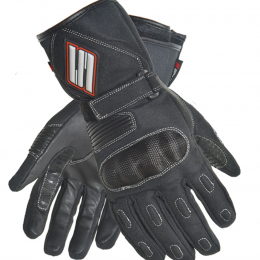 Dámské textilní moto rukavice Spark Lady Vista, černé