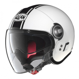 Moto helma Nolan N21 Visor Duetto Glossy White 14