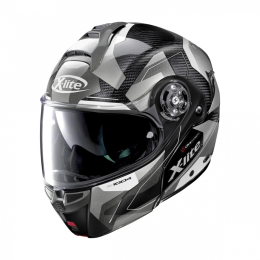 Moto helma X-Lite X-1004 Ultra Carbon Dedalon N-Com Glossy Black 16
