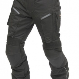 Pánské textilní moto kalhoty Spark Challenger, černé