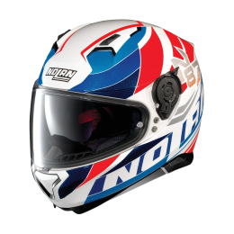 Moto helma Nolan N87 Plein Air N-Com Metal White 50