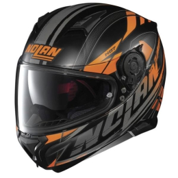 Moto helma Nolan N87 Fulmen N-Com Flat Black 52