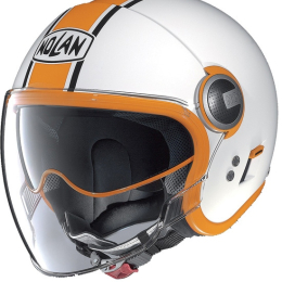 Moto helma Nolan N21 Visor Duetto Glossy White 9