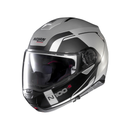 Moto helma Nolan N100-5 Consistency N-Com Flat Silver 21