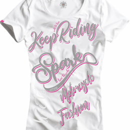 Dámské tričko Spark D 001, bílé